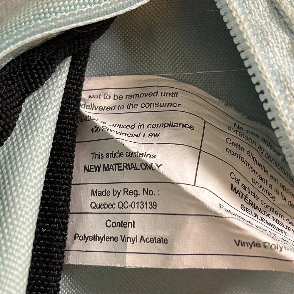 KAVU Rope Bag Mint Green Canvas Sling Crossbody Backpack Outdoors Gorpcore
